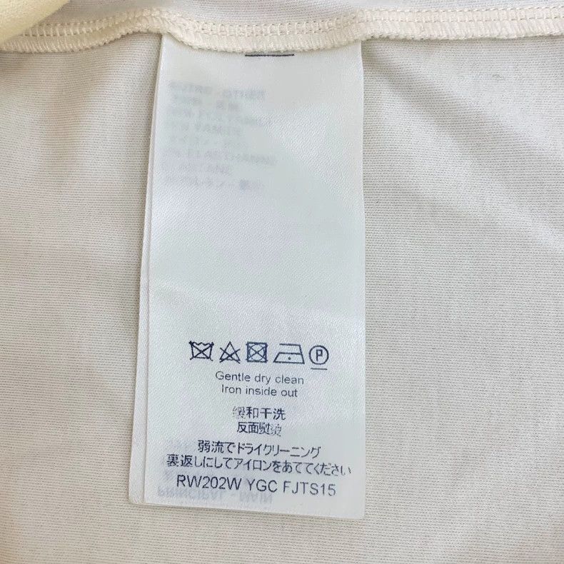 Louis Vuitton Louis Vuitton Yellow logo printed cotton crew neck short-s Size S / US 4 / IT 40 - 6 Thumbnail