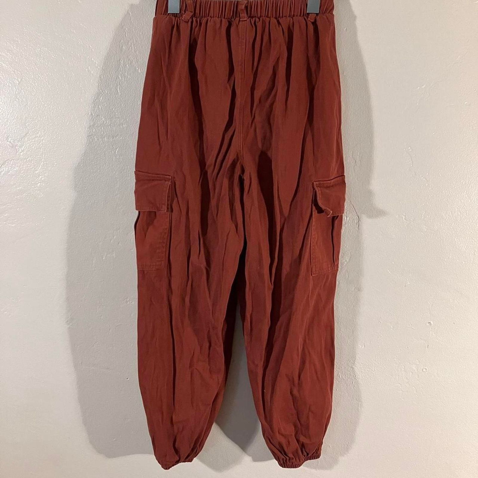 Other Wild Fable Rust Orange Cargo Joggers Size 26" / US 2 / IT 38 - 4 Thumbnail