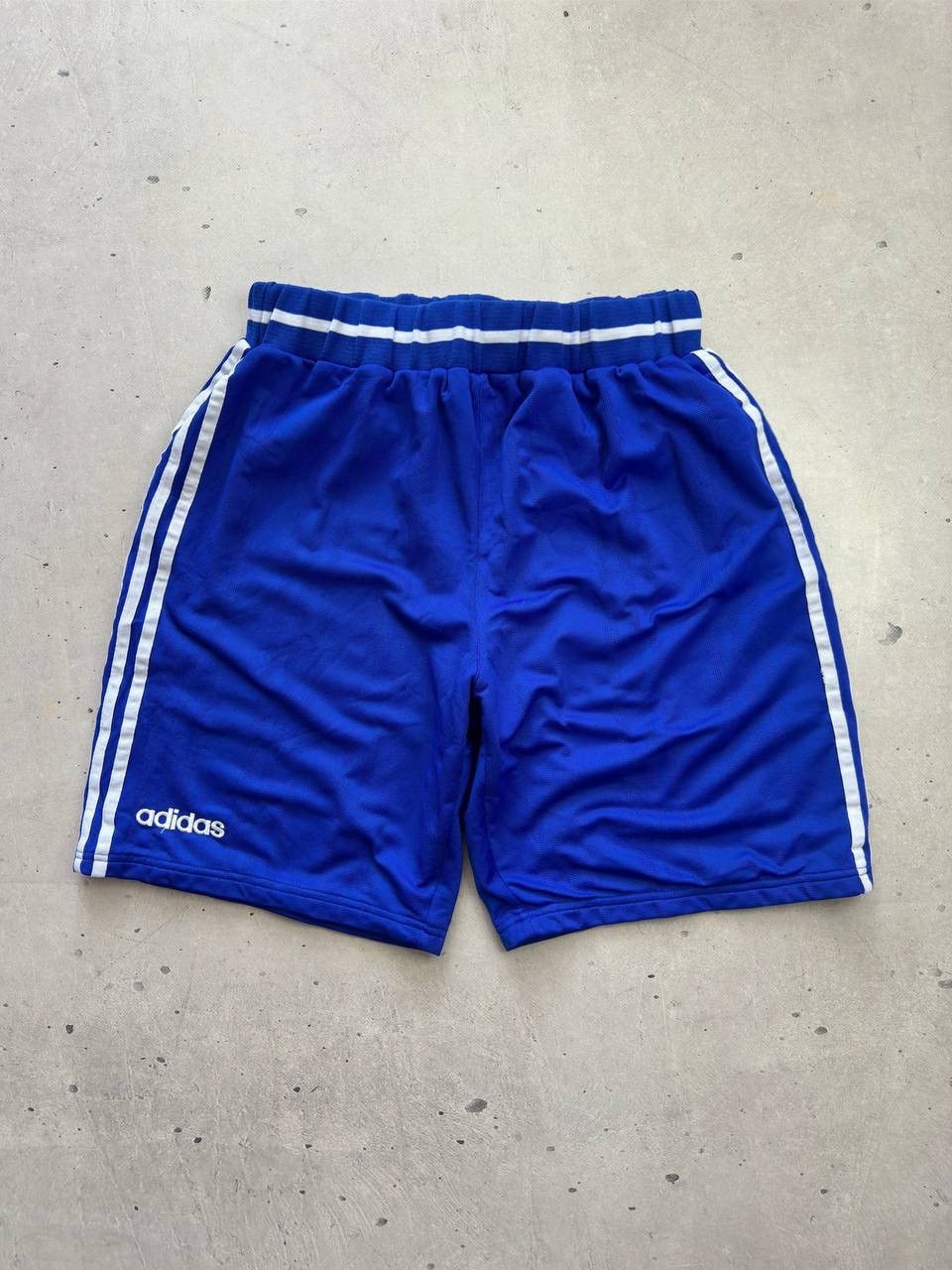 Adidas Vintage Adidas 3-Stripes Athletic Shorts Men’s Large Blue Size US 34 / EU 50 - 3 Thumbnail