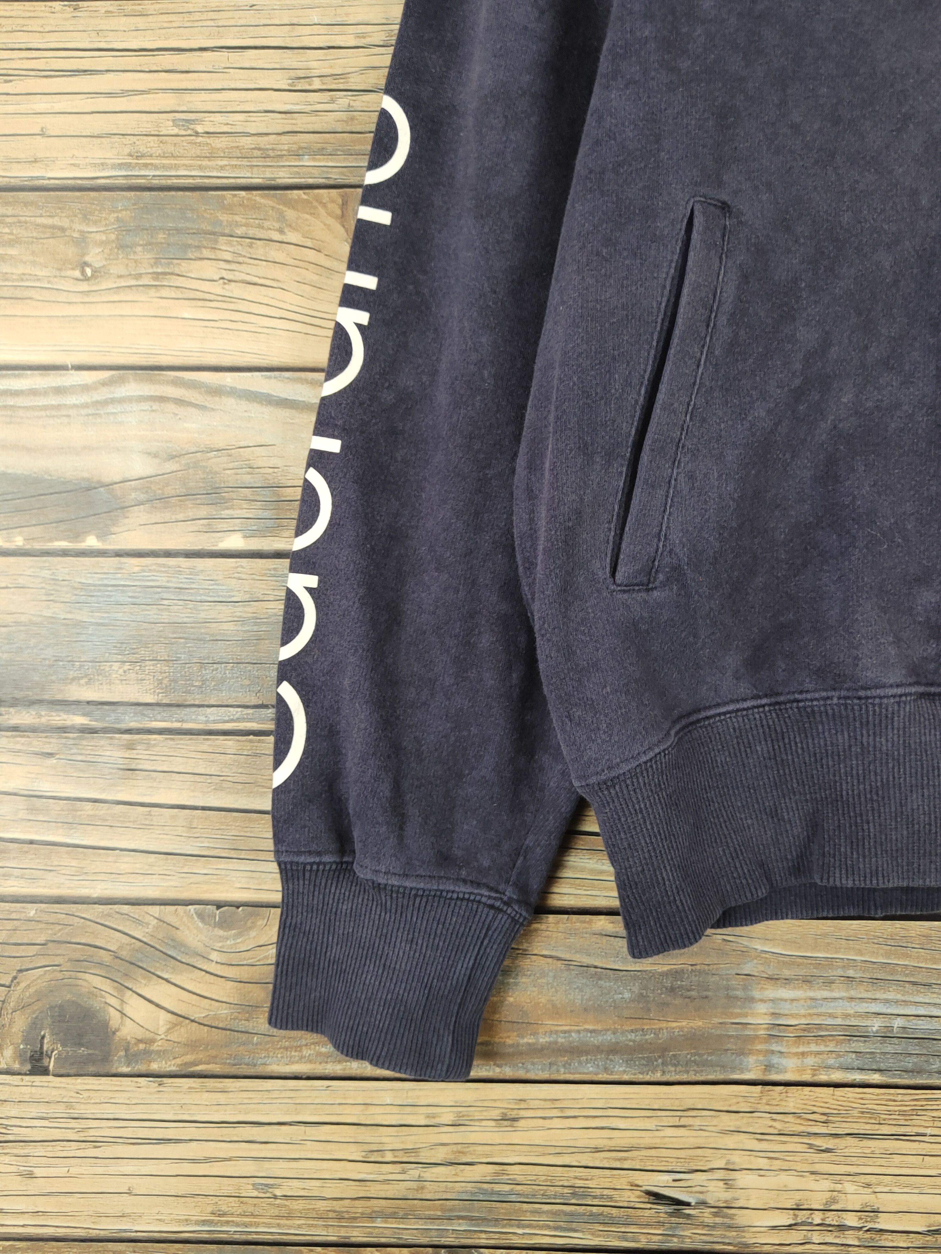 Diadora × Vintage DL Diadora vintage Navy Faded Sweaters #554 Size US L / EU 52-54 / 3 - 6 Thumbnail