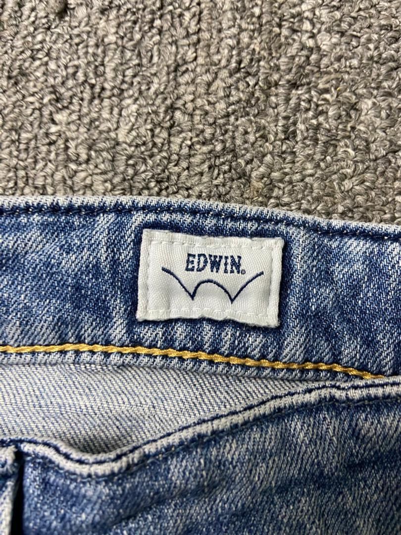 Edwin Edwin W Regular Fit Denim Jeans (186) Size US 32 / EU 48 - 9 Thumbnail