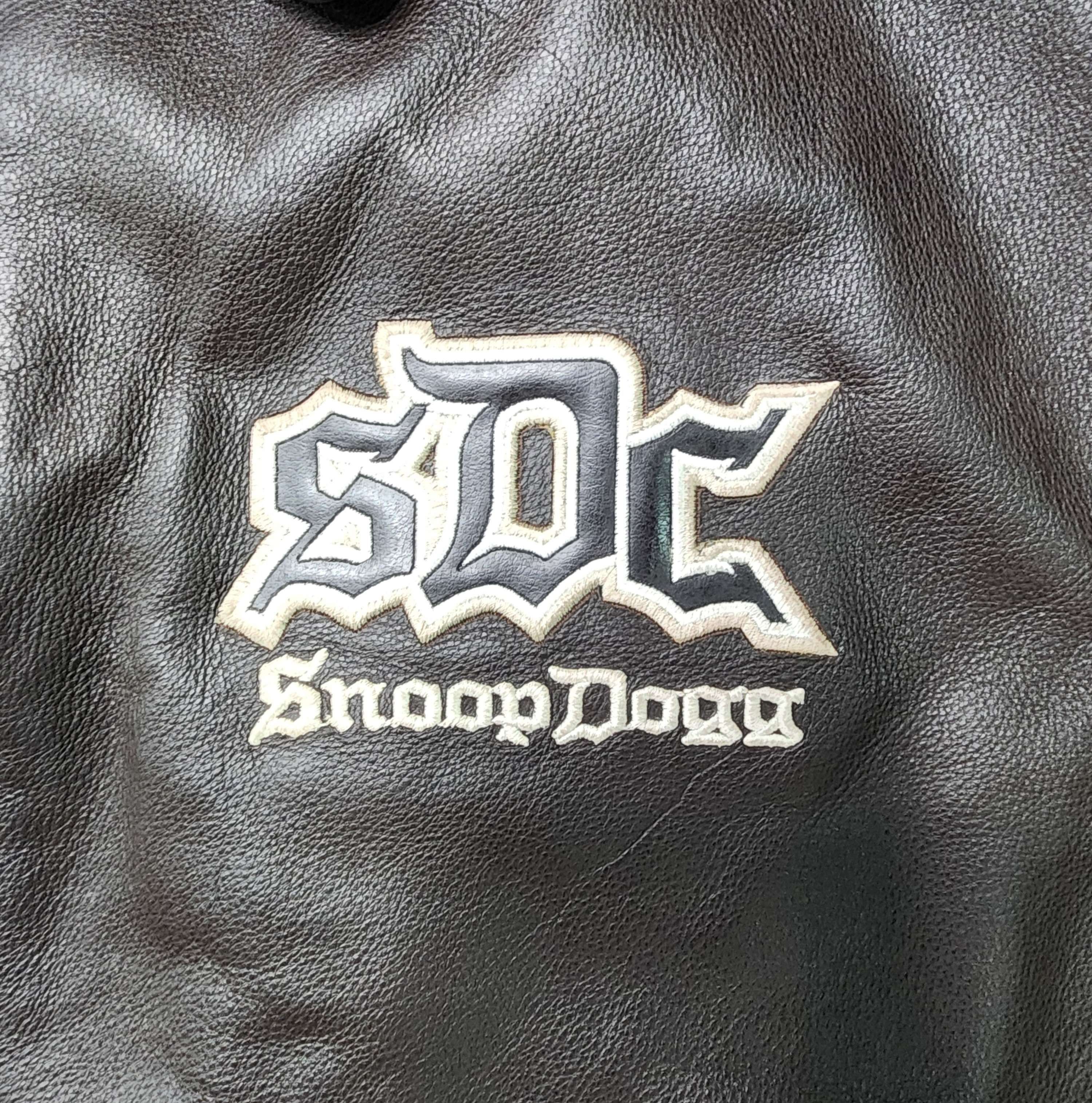 Snoop Dogg Vintage Snoop Dogg clothing company leather jacket Size US XL / EU 56 / 4 - 5 Thumbnail