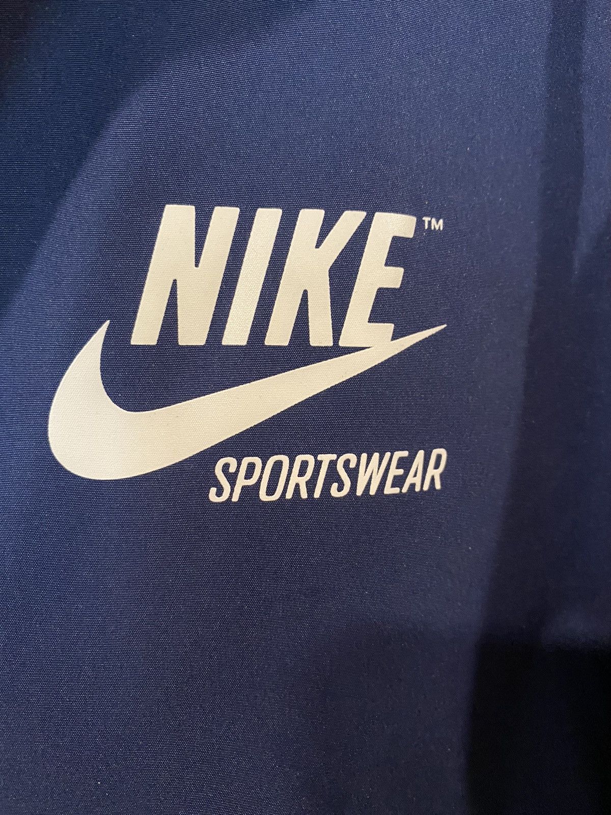 Nike Nike Blue Windbreaker Pullover Small Size US S / EU 44-46 / 1 - 4 Thumbnail