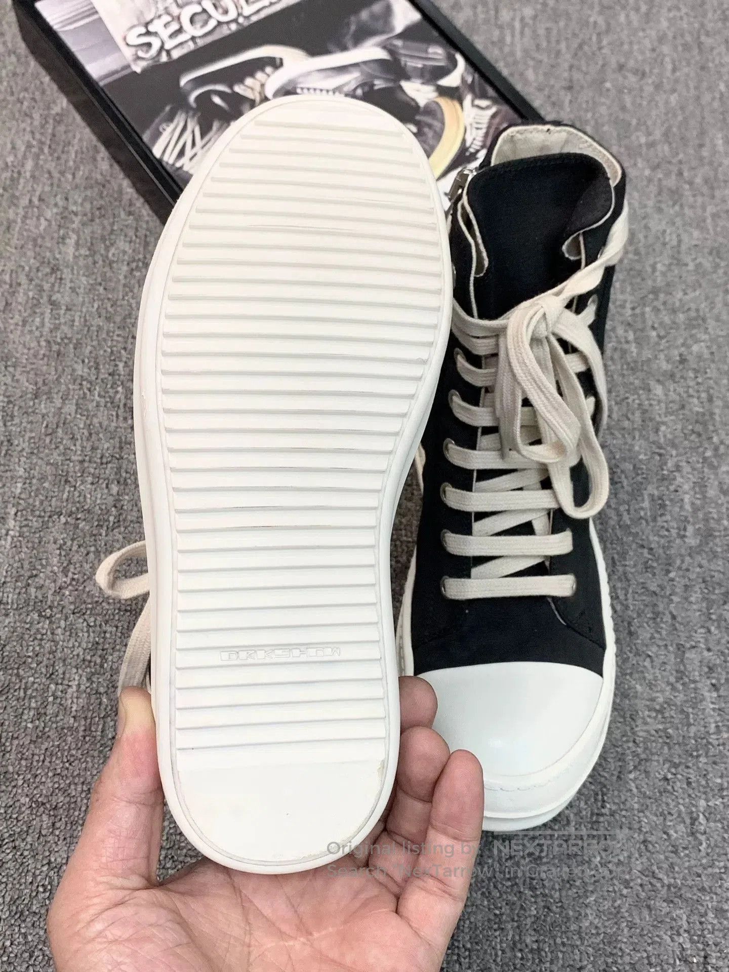 Rick Owens Drkshdw rick owens high. Size US 5.5 / IT 35.5 - 8 Thumbnail