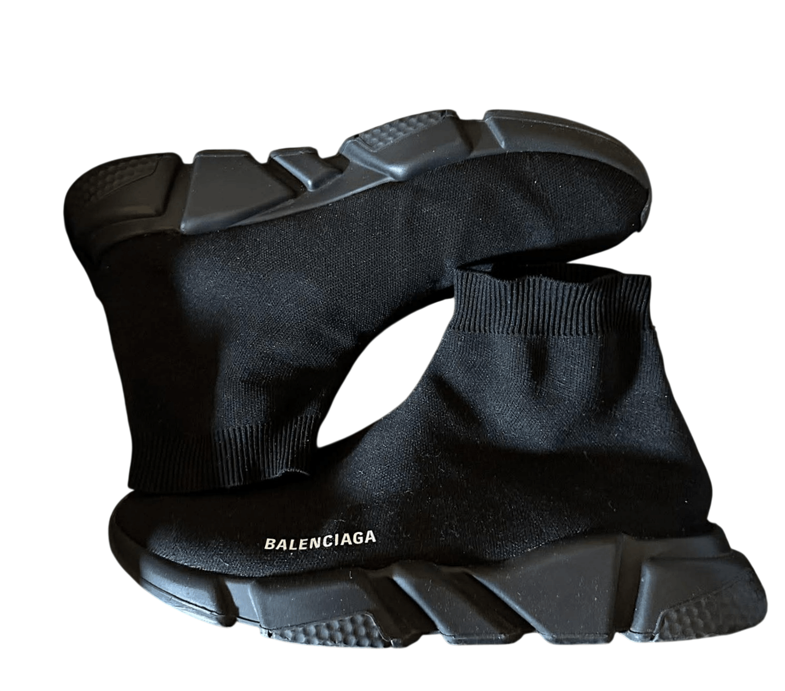 Balenciaga Balenciaga Speed Trainer 2021 All Black Size US 12 / EU 45 - 4 Thumbnail