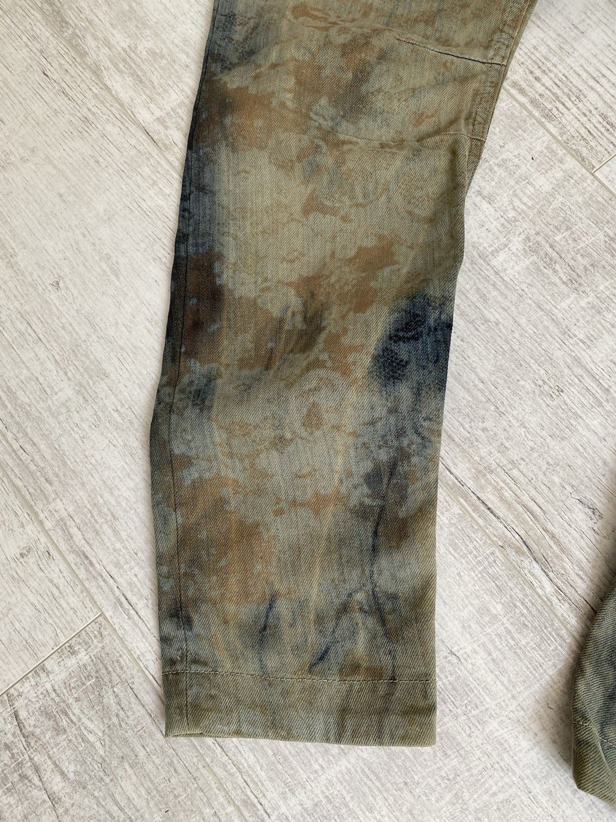 Diesel Diesel Womens Avant Garde Painted Pants Jeans Size 25" / US 0 / IT 36 - 7 Thumbnail