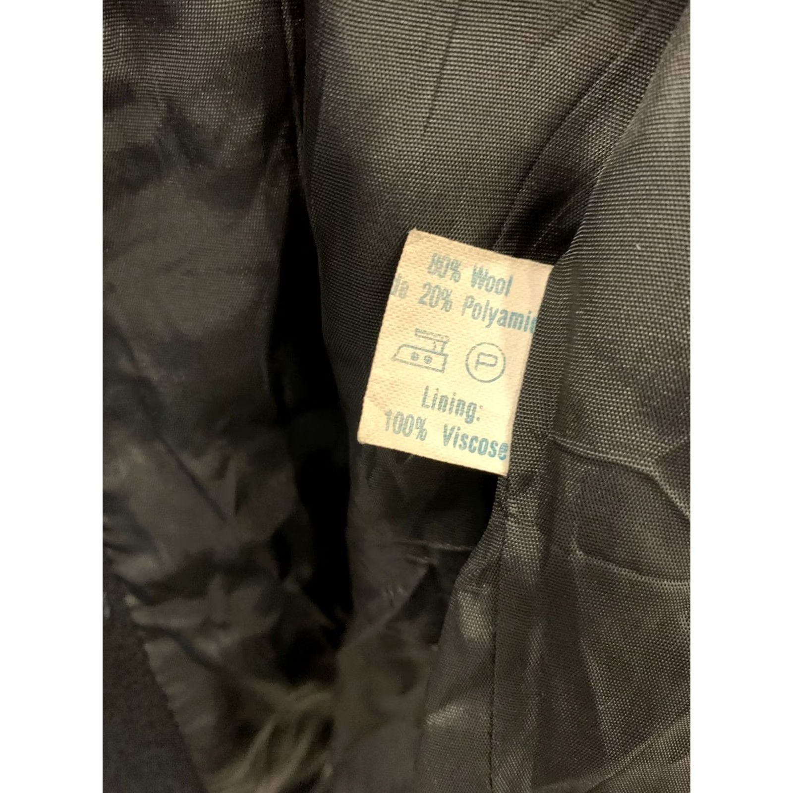 Lanvin VINTAGE Lanvin Paris Wool Blend Coat Black Oversized XL Overcoat Peacoat Women Mens? XL Size XL / US 12-14 / IT 48-50 - 5 Thumbnail