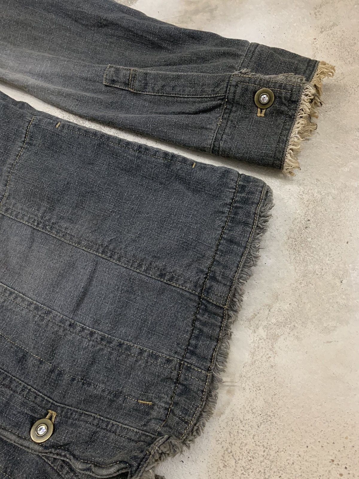 In The Attic Growth LGB Pearl Button In The Attic Fur Denim Size US S / EU 44-46 / 1 - 6 Thumbnail