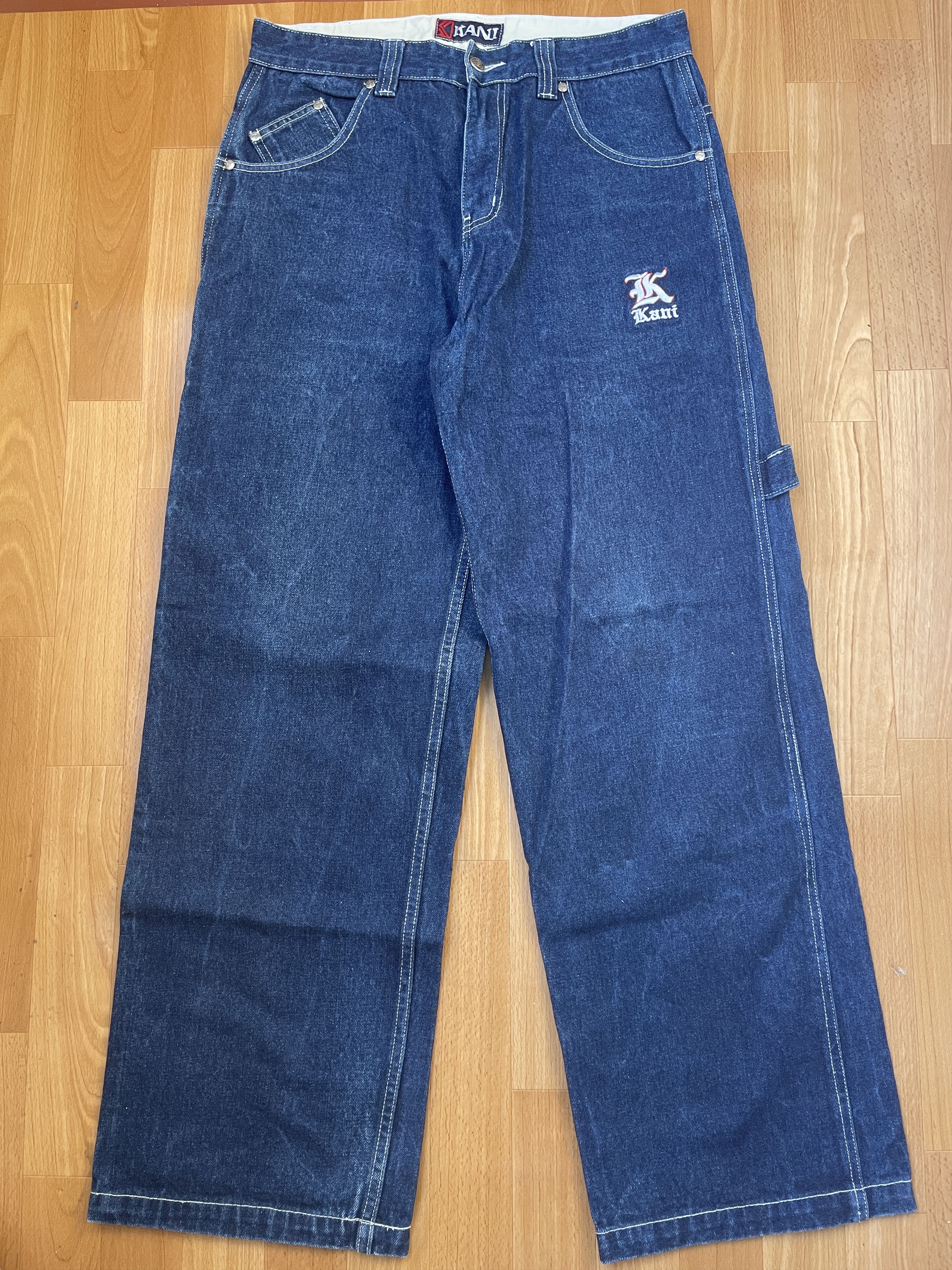 Karl Kani KARL KANI jeans, baggy, vintage Kani jeans, 90s hip hop W 32 Size US 32 / EU 48 - 5 Thumbnail