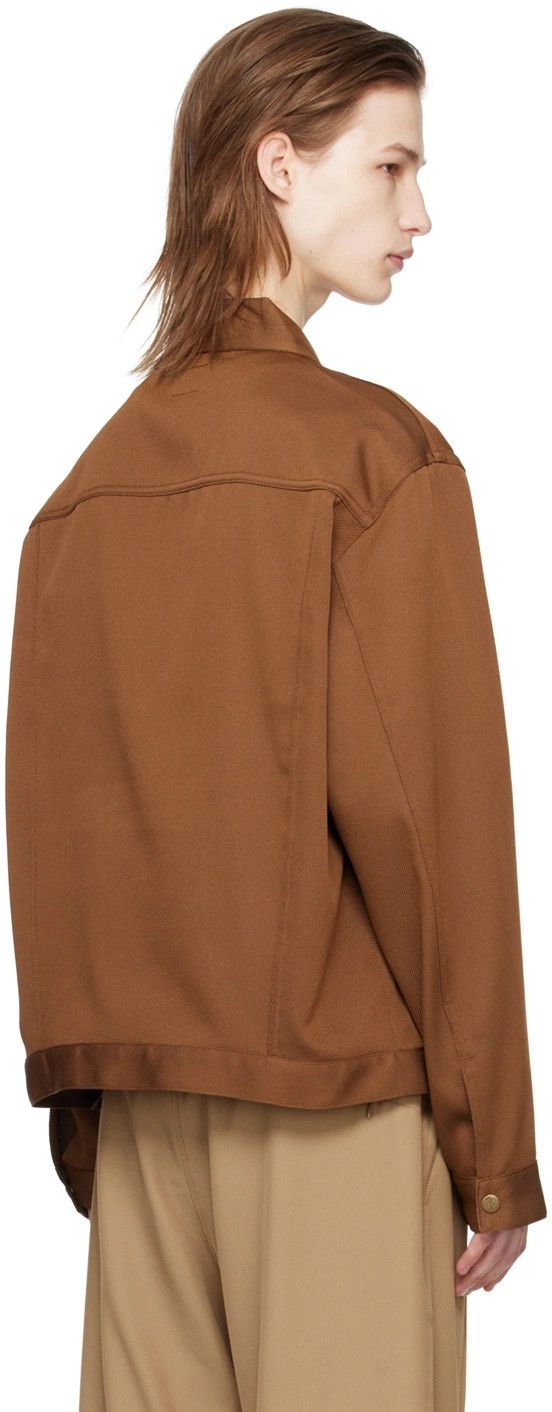 Needles o1y0225 Logo Jacket in Brown Size US L / EU 52-54 / 3 - 3 Thumbnail