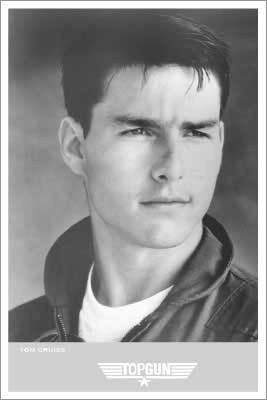 Vintage Vintage 80s Tom Cruise Top Gun Movie T-Shirt / Photo Graphic Size US M / EU 48-50 / 2 - 4 Thumbnail