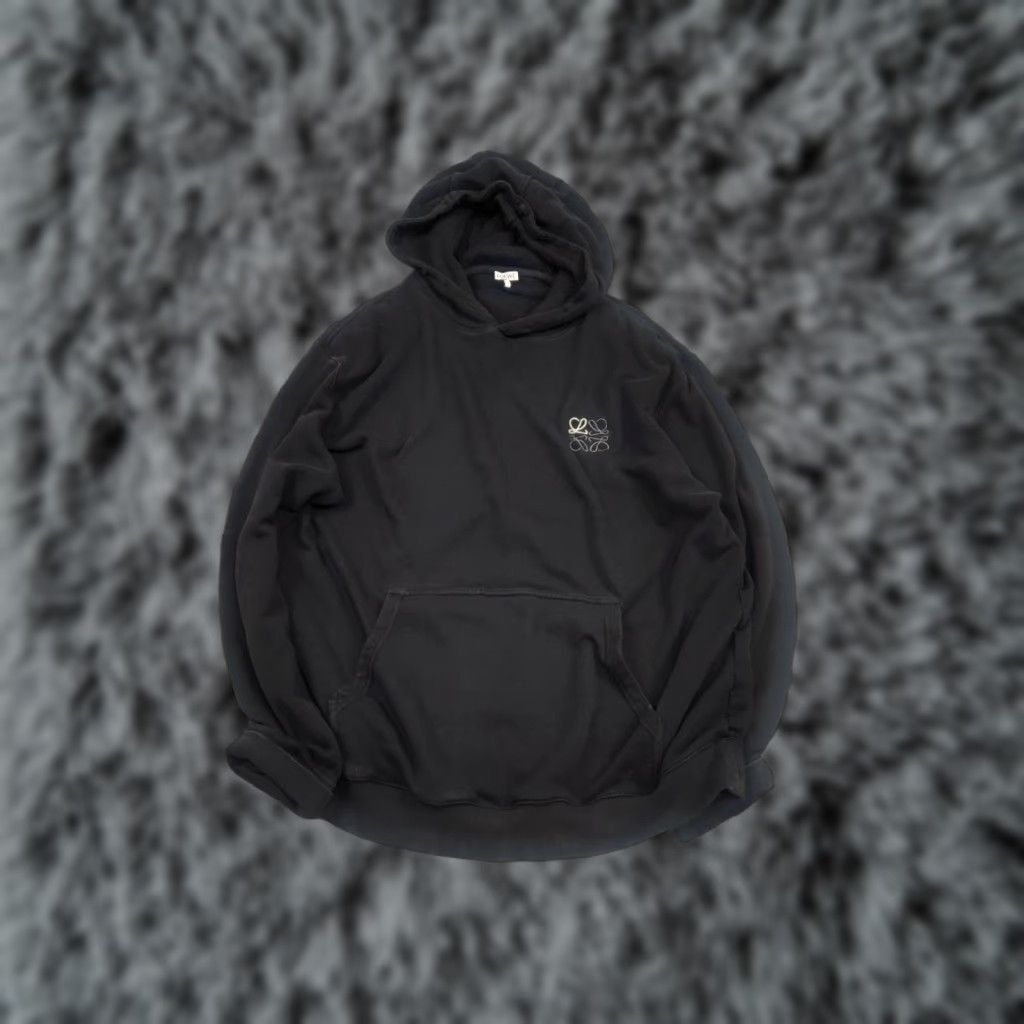 Loewe Loewe mini classic logo black oversized authentic hoodie Size US XL / EU 56 / 4 - 1 Thumbnail