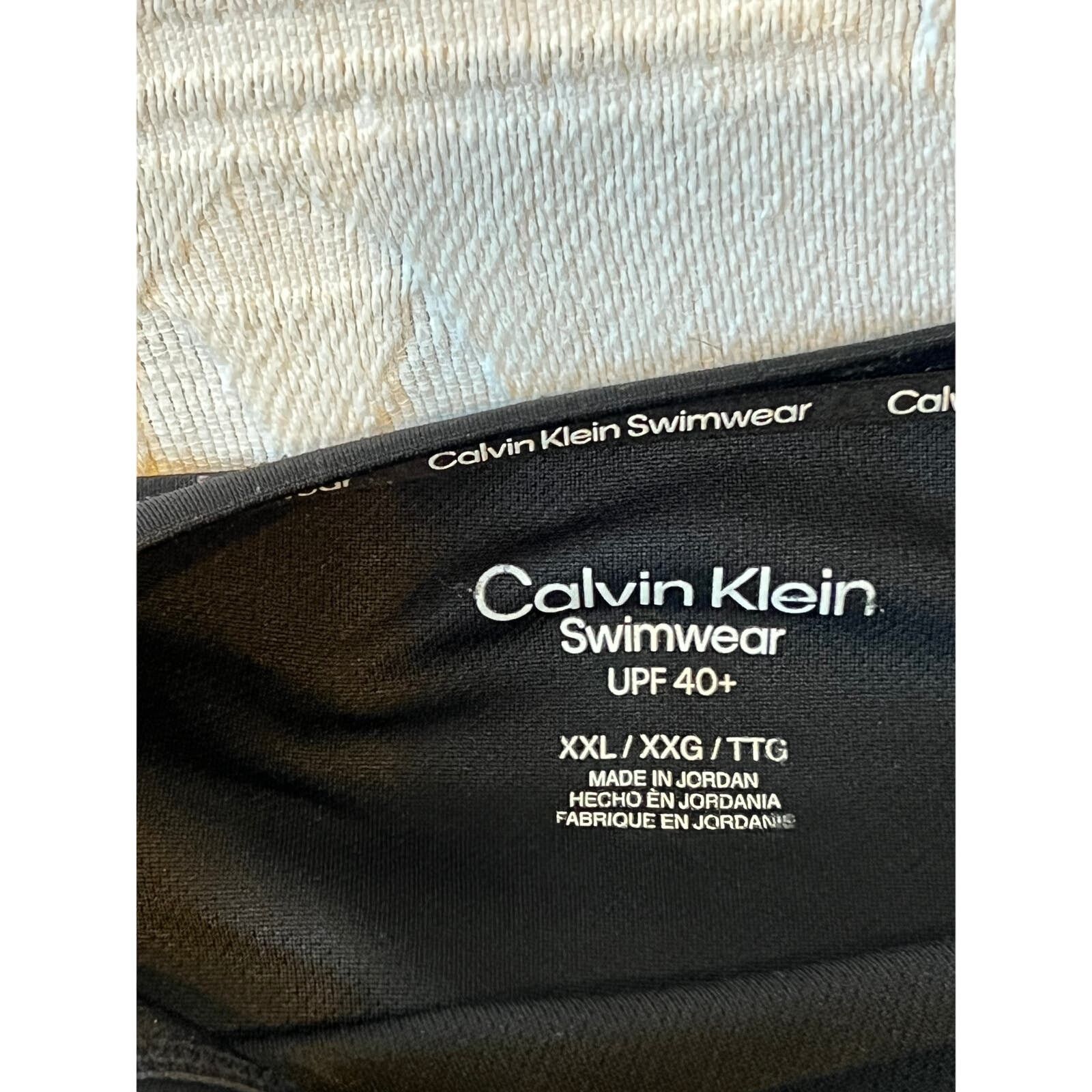 Calvin Klein Calvin Klein Swimwear UPF 40+ T-Shirt Mens XXL Size US XXL / EU 58 / 5 - 3 Thumbnail