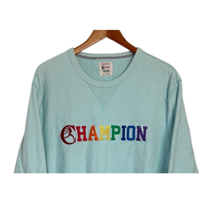 Champion Champion x Todd Snyder Sweatshirt Men X Large Blue Pride Size US XL / EU 56 / 4 - 2 Thumbnail