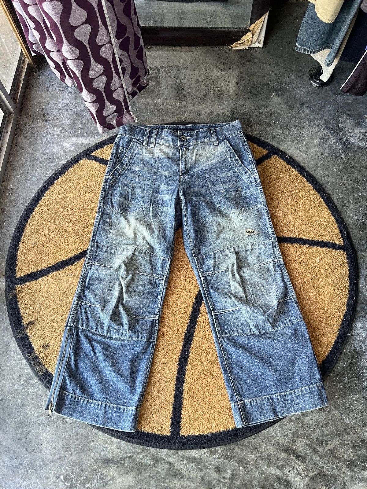 Ralph Lauren 🔥Vintage Ralph Lauren Wide Leg Denim Size 31" - 1 Thumbnail