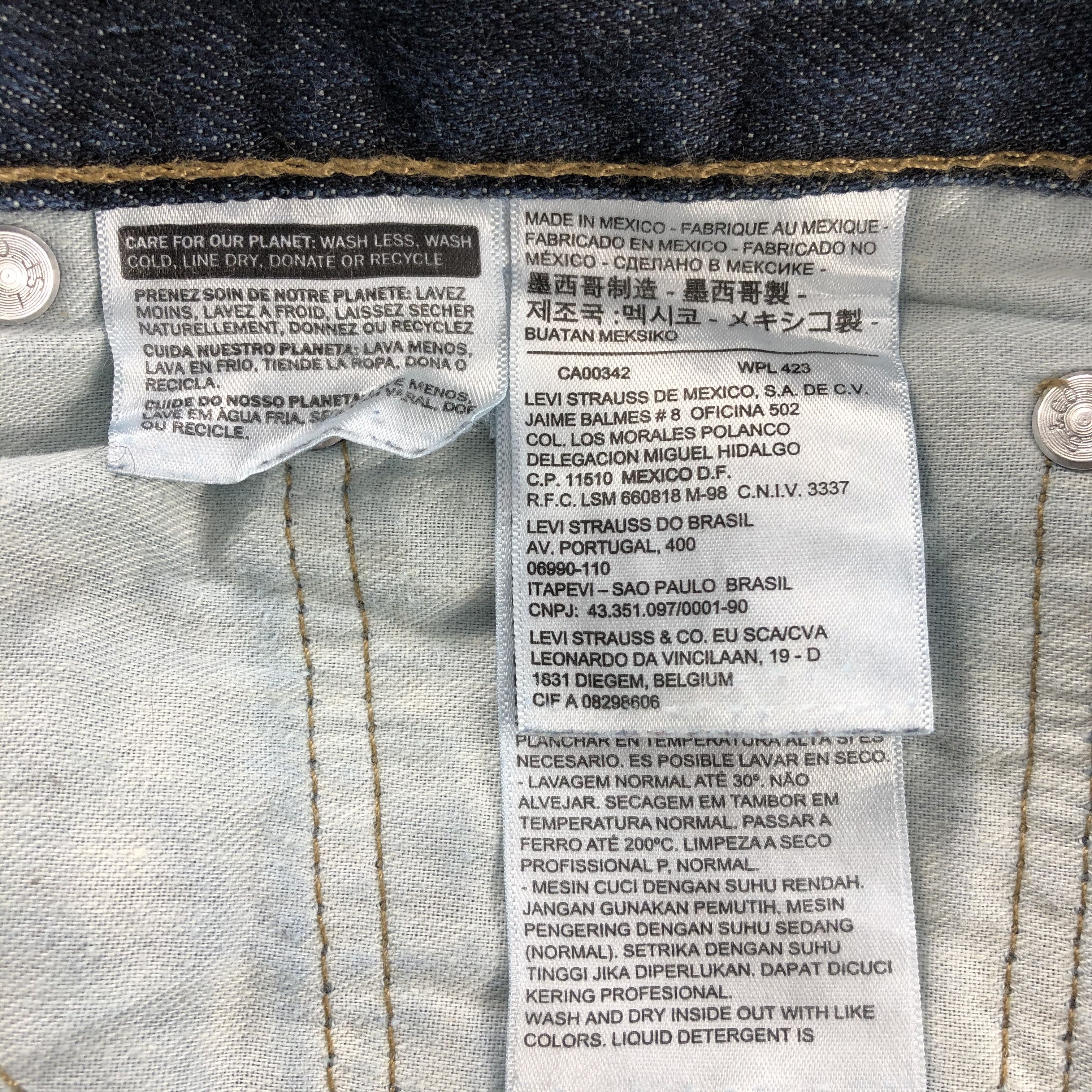 Levi's × Vintage Vintage Levis 514 Jeans-JM1690 Size US 35 - 13 Thumbnail