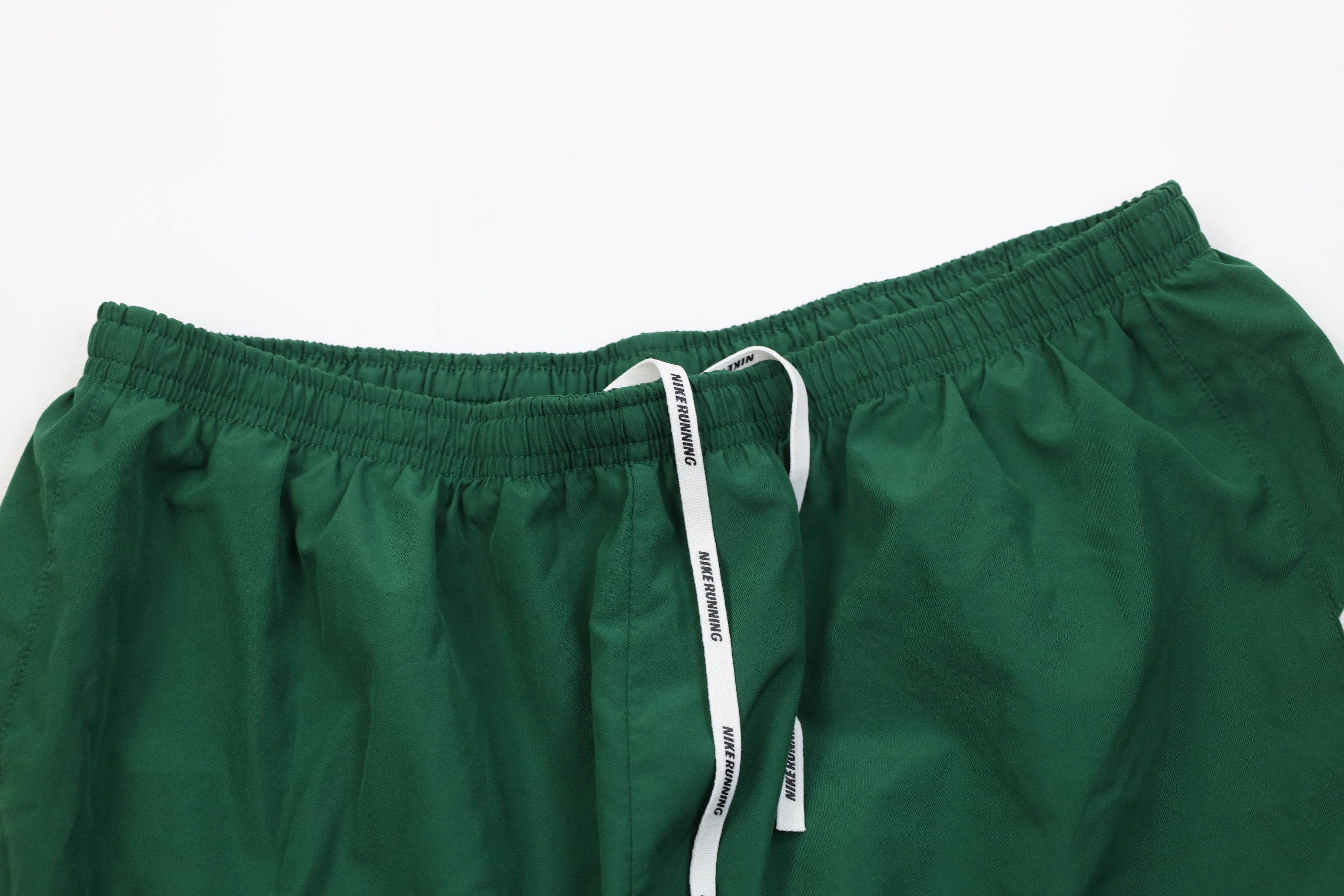 Nike Nike Lined Running Jogging Soccer Shorts Green Polyester Size US 36 / EU 52 - 2 Thumbnail