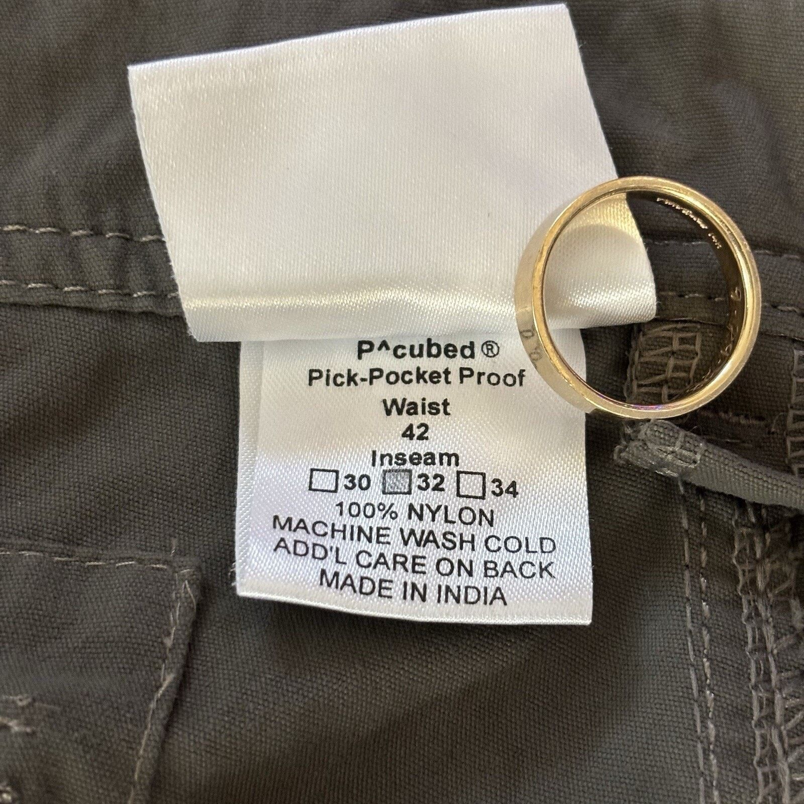 Other Clothing Arts P Cubed Pick Proof Convertible Pants 42x32 Size US 42 / EU 58 - 9 Thumbnail