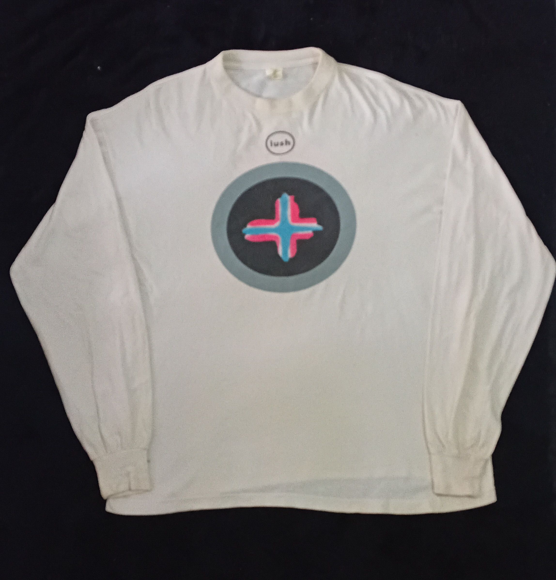 Band Tees 1991 LUSH Spooky Long Sleeve Vintage T-shirt Shoegaze Size US XL / EU 56 / 4 - 1 Thumbnail