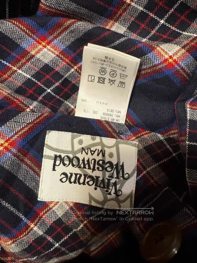 Vivienne Westwood Vivienne Westwood Asymmetric oblique collar and lapel chec Size M / US 6-8 / IT 42-44 - 7 Thumbnail