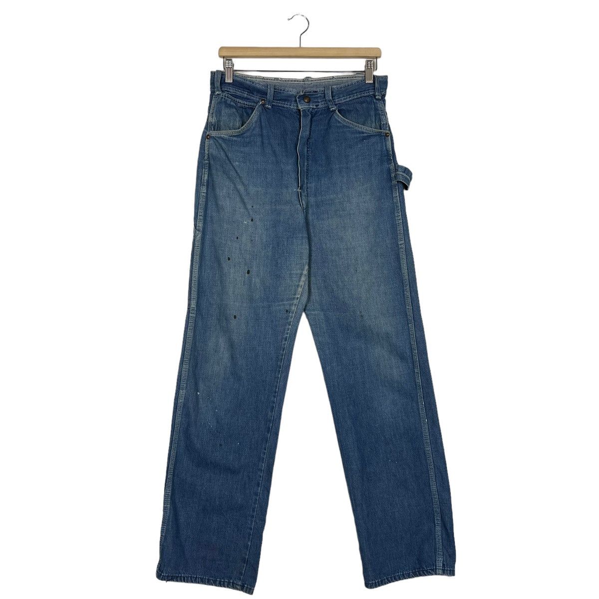 Nepenthes 🔥 CARPANTER DUNGAREES PANT MADE IN USA Size US 32 / EU 48 - 2 Thumbnail