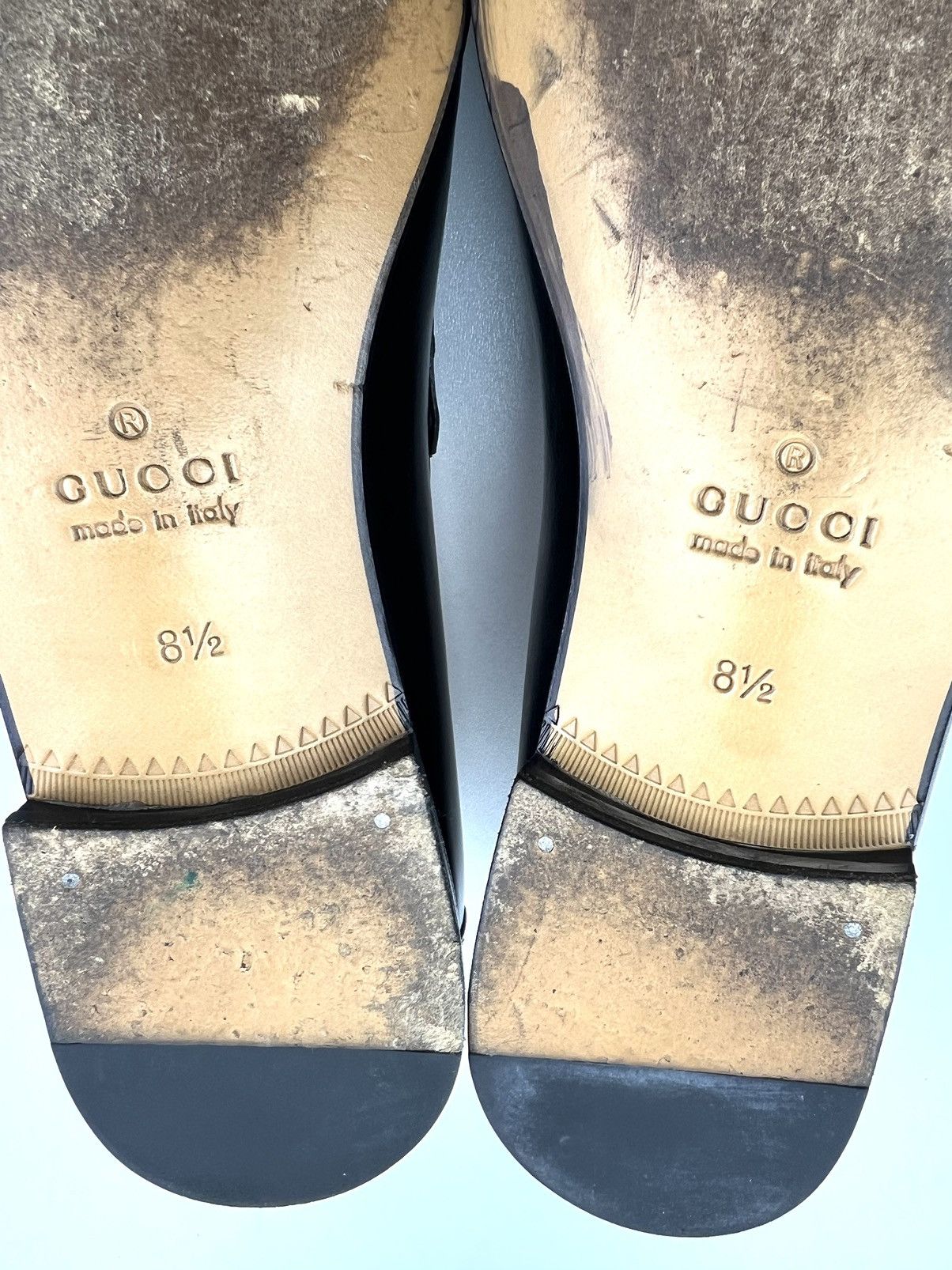 Gucci GUCCI Loafers Leather Shoes HORSEBIT Buckle Black Men’s Size US 9 / EU 42 - 14 Thumbnail