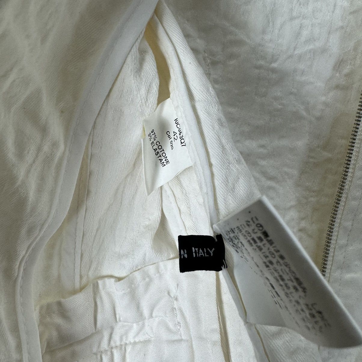 Mossimo 🌟 MOSSIMO REBECCHI BIKERS RY ZIPPER JACKET Size M / US 6-8 / IT 42-44 - 12 Thumbnail