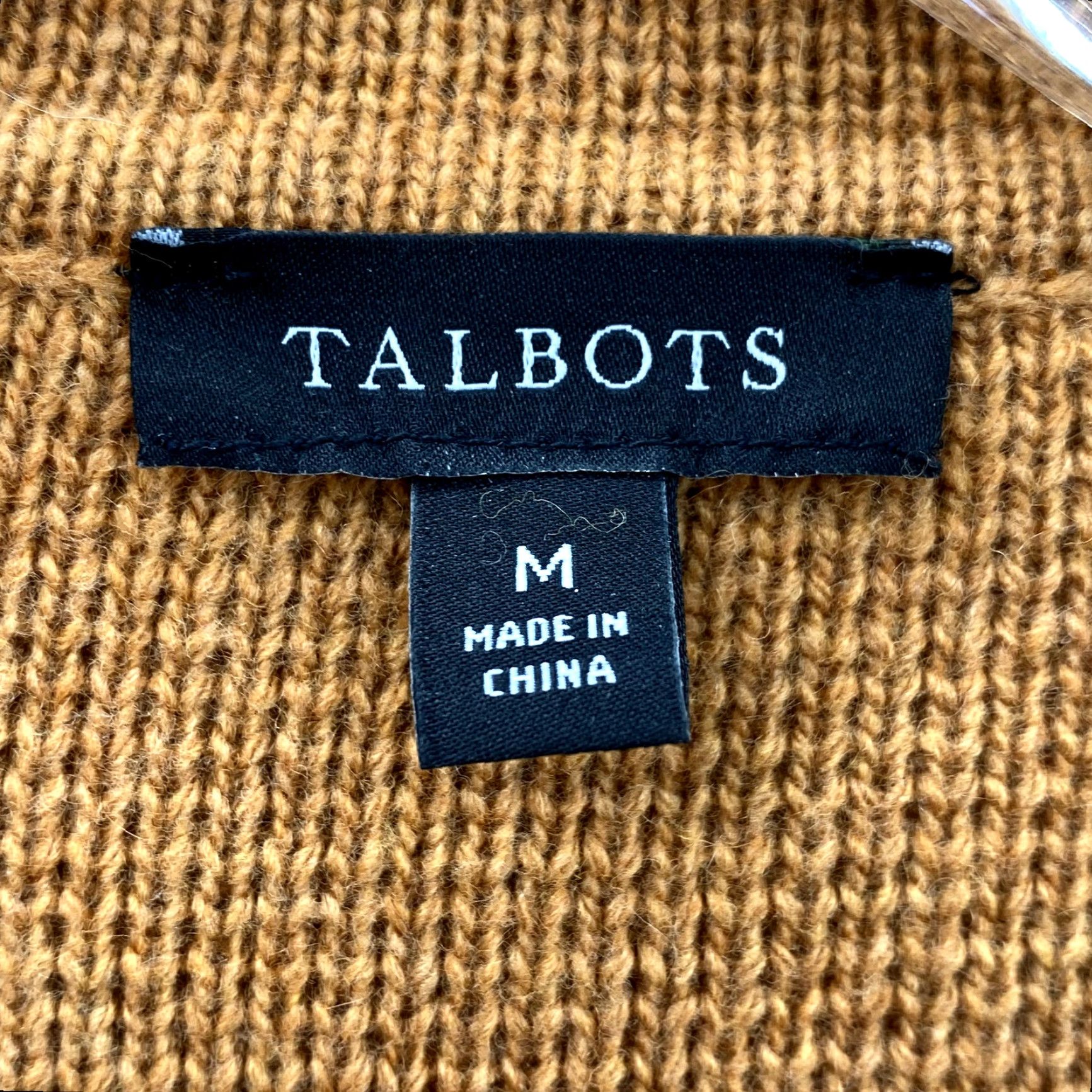 Talbots Talbots Knit Blazer Medium Orange Wool Blend Cardigan Corpcore Academia Office Blazer Shirt Women Regular Size M Size M / US 6-8 / IT 42-44 - 3 Thumbnail