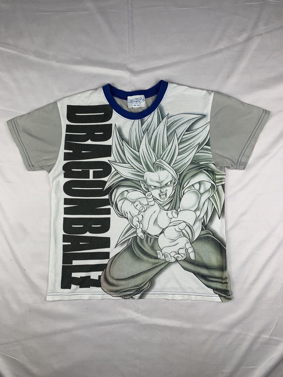 Anime 2000s Dragon Ball Z Big Goku Kamehameha Graphic Baby Tee Size M / US 6-8 / IT 42-44 - 1 Thumbnail