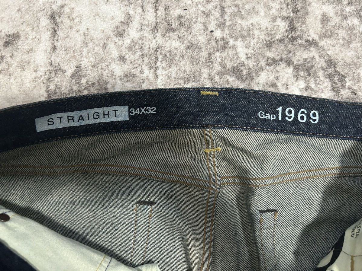 Gap Straight Gap 1969 dark blue jeans Size US 32 / EU 48 - 3 Thumbnail