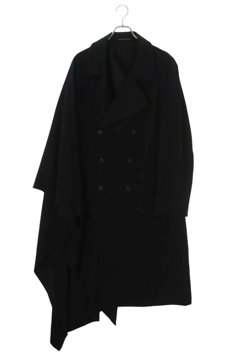 Yohji Yamamoto YOHJI YAMAMOTO POUR HOMME 21AW Gabardine Coat Size US S / EU 44-46 / 1 - 1 Thumbnail