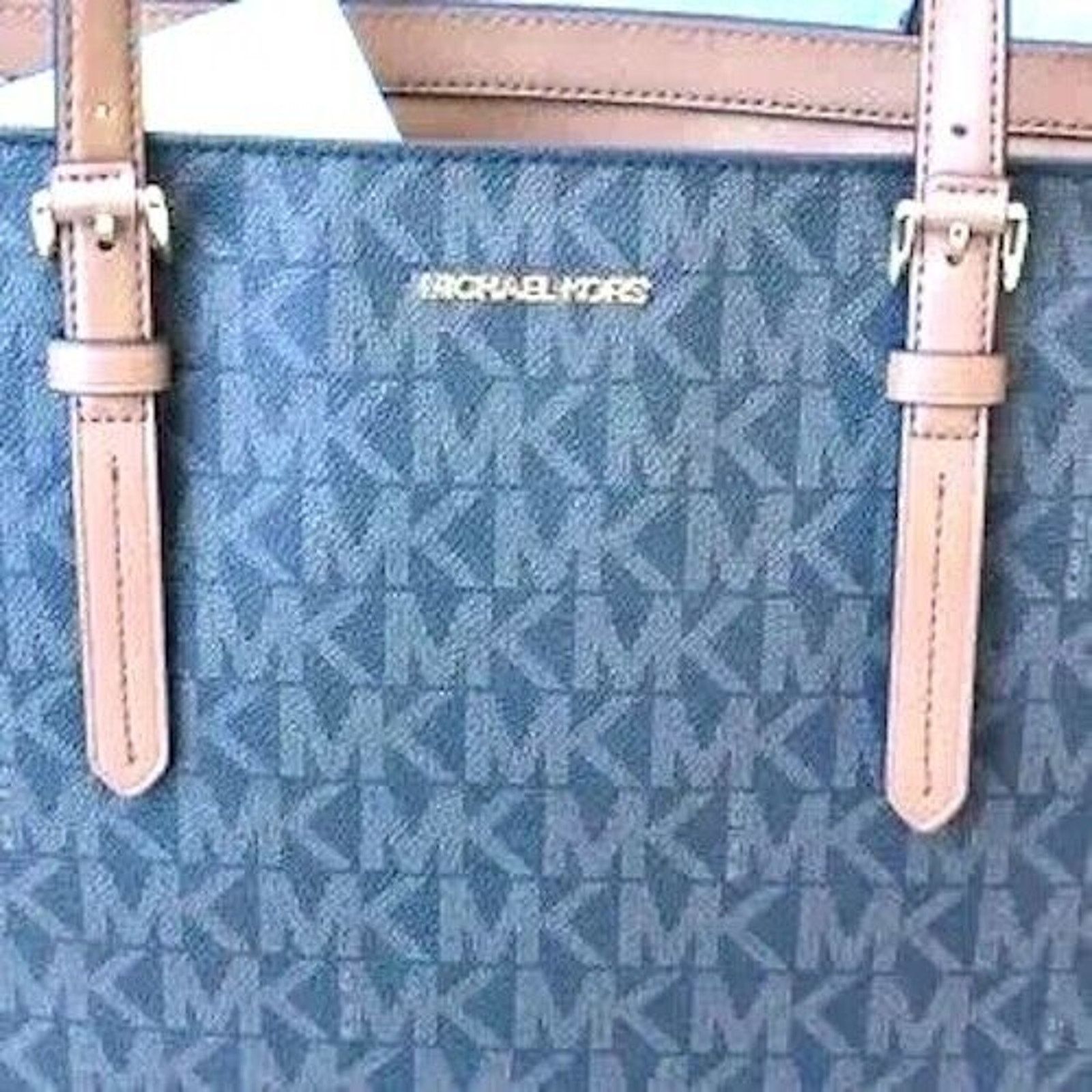 Michael Kors Michael Kors AriaTote Handbag color: BRN/Luggage NWT Size ONE SIZE - 5 Thumbnail