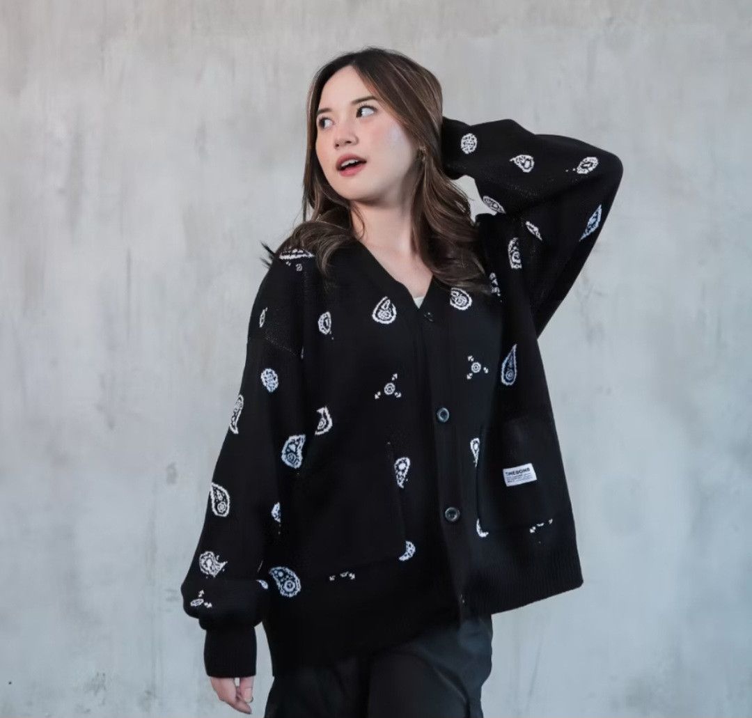 Liberty black knitwear sweater