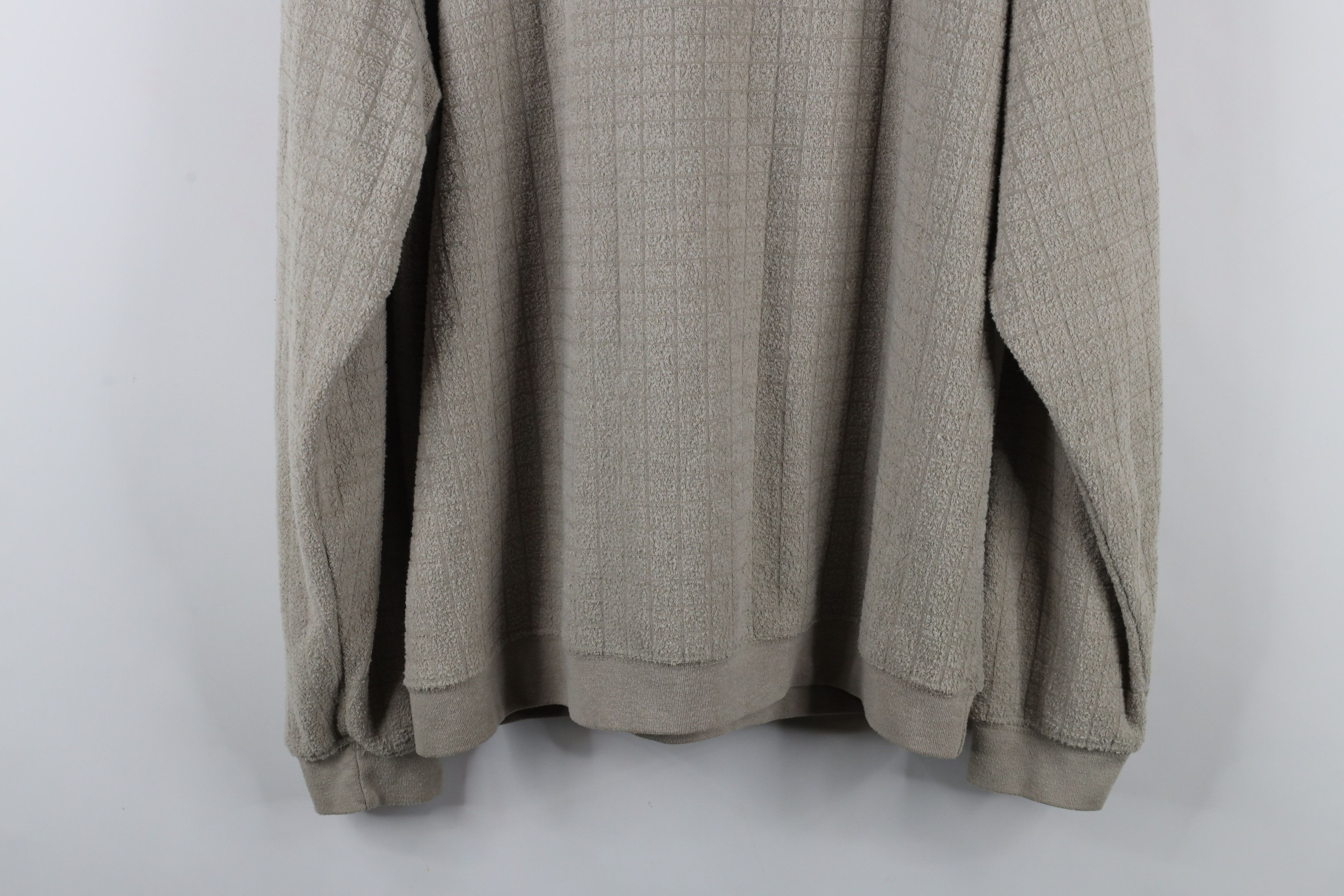 Vintage Vintage 90s Streetwear Fleece Collared Pullover Sweater Size US XL / EU 56 / 4 - 9 Thumbnail