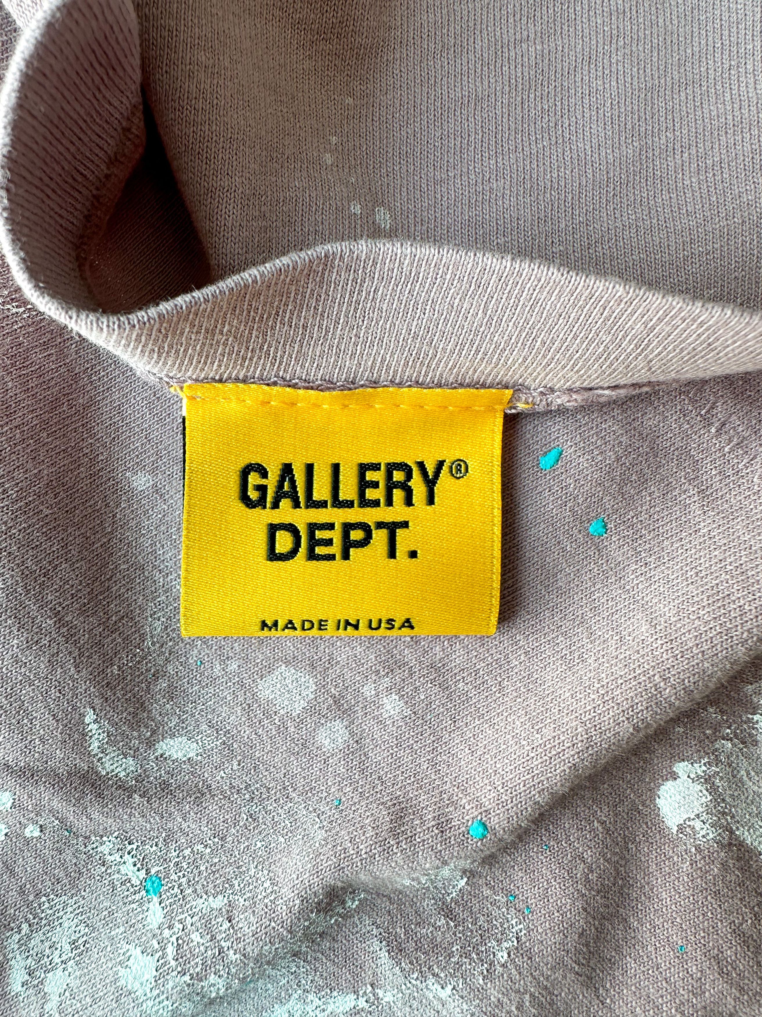 Gallery Dept. Gallery Dept Dusty Pink Psychology Ed Paint Splatter T-Shirt Size US XS / EU 42 / 0 - 3 Thumbnail