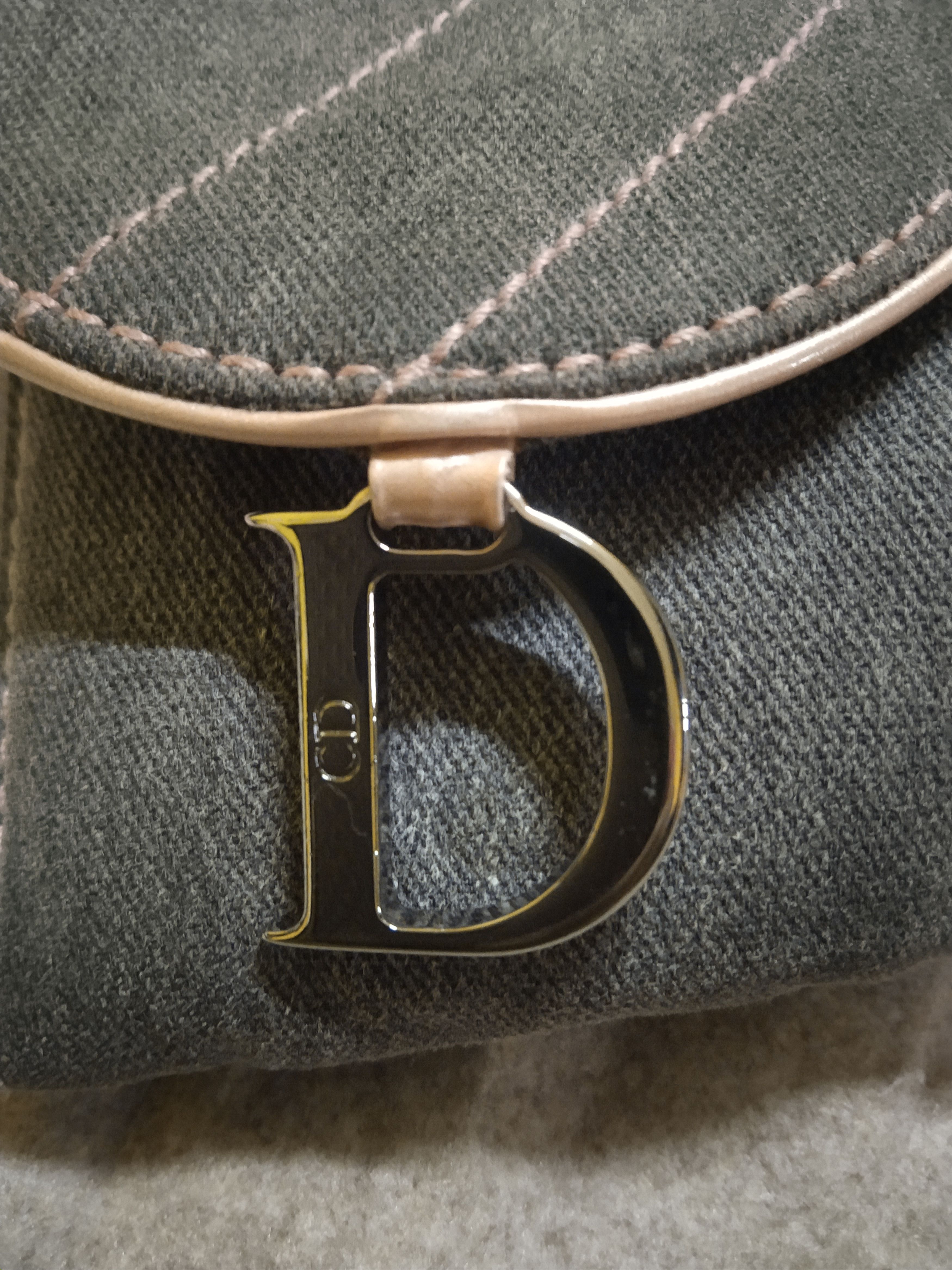 Christian Dior Monsieur Vintage Christian Dior Saddle Denim Long Wallet Size ONE SIZE - 18 Thumbnail