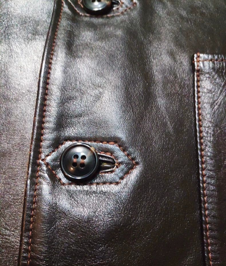The Real McCoy's The Real McCoys Size36 ‘Jerkin Vest’ Horsehide Chamois Vest Size US M / EU 48-50 / 2 - 3 Thumbnail