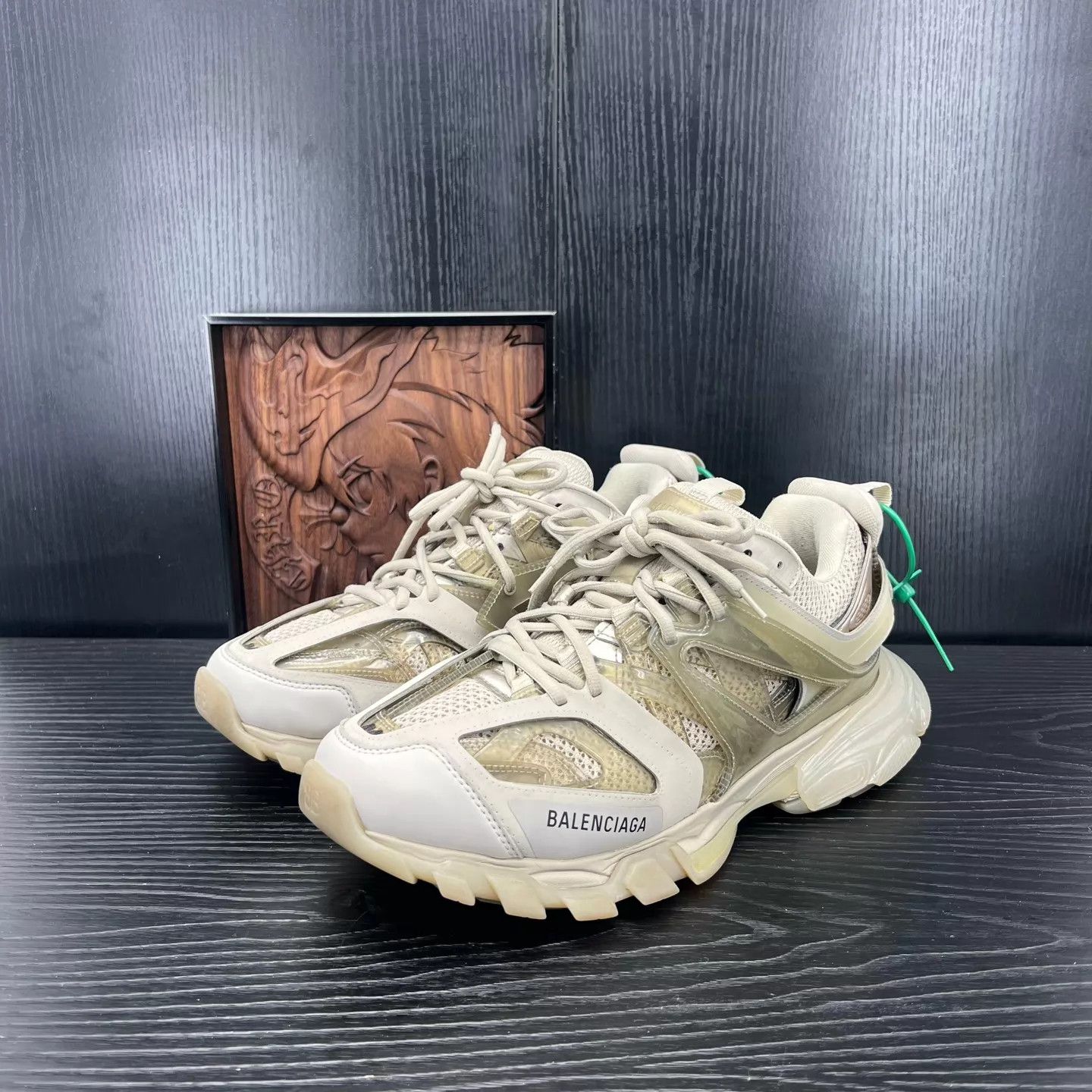 Balenciaga Balenciaga Track Gray/White 44 w/ Minor Wear, Oxidized Beige Size US 11 / EU 44 - 1 Thumbnail