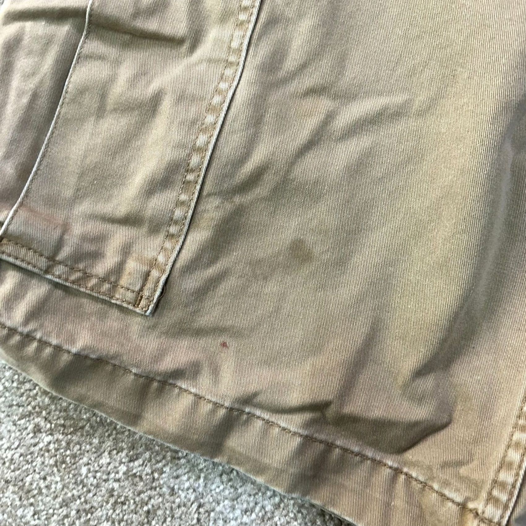 Polo Ralph Lauren Polo Ralph Lauren Cargo Shorts Men's 32 Beige 11" Inseam Vintage 90s Cargo Pocket Relaxed Flat Front Regular Mens Size US XS / EU 42 / 0 - 2 Thumbnail