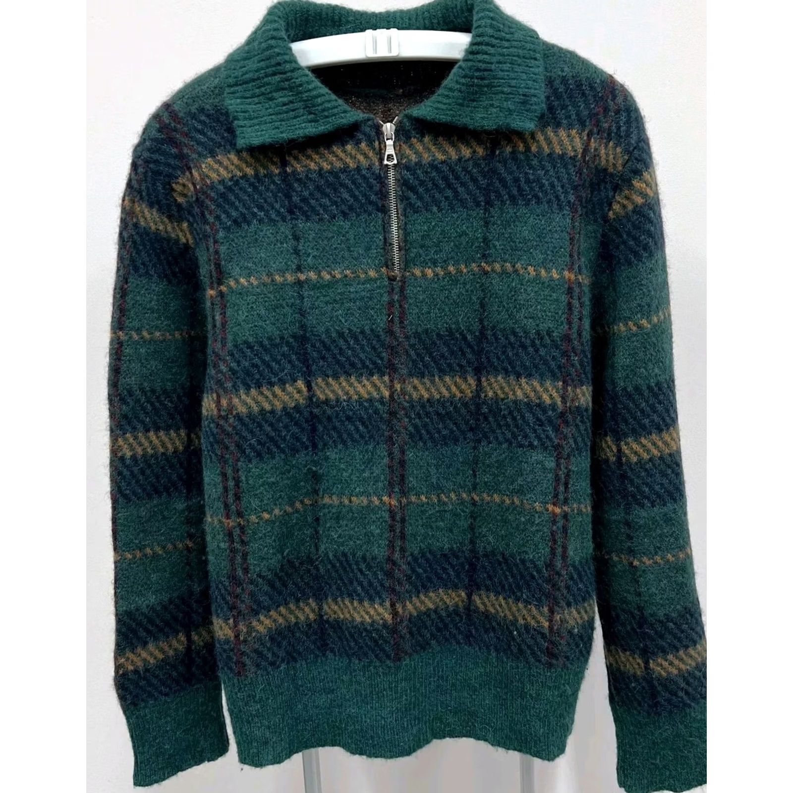 Dries Van Noten DRIES VAN NOTEN Sweater Women's Pullover Wool Alpaca Checked Multicolor M Block Pattern 63% Alpaca 30% Polyamide 7% Merino Wool Fall Winter UNK Size M / US 6-8 / IT 42-44 - 2 Thumbnail