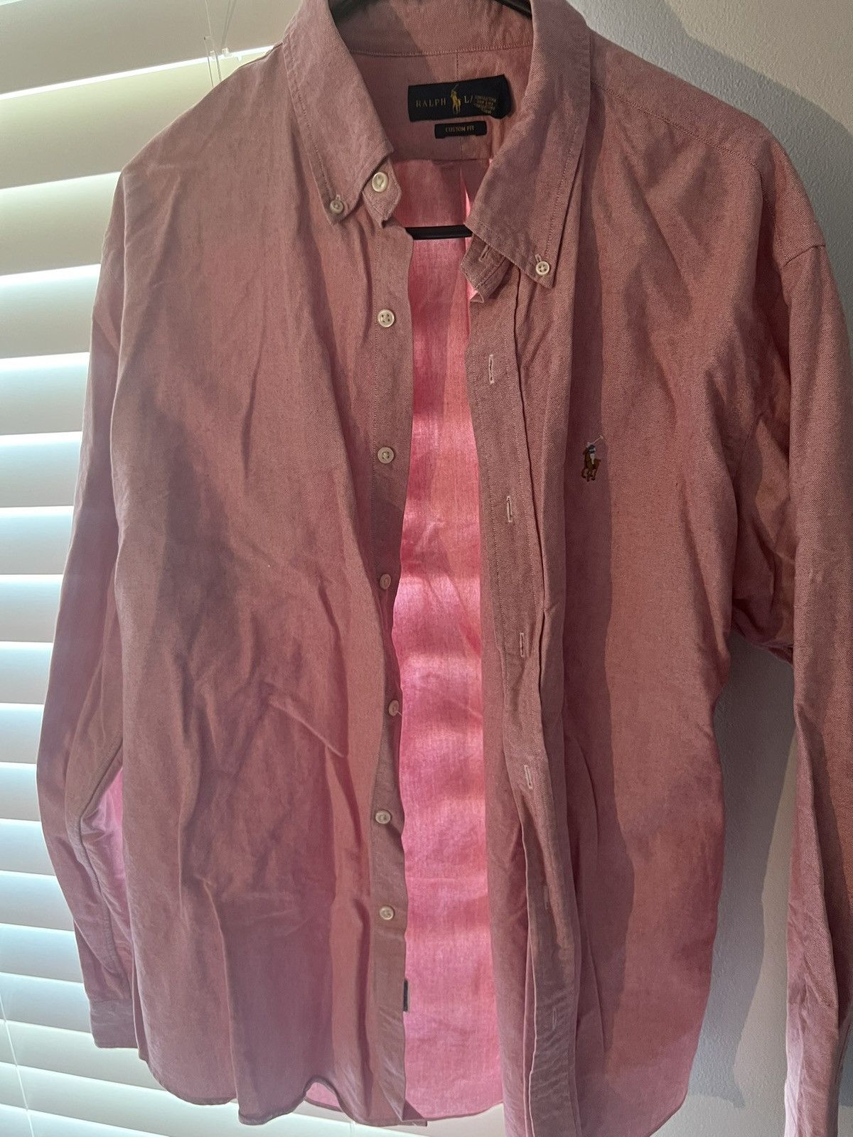 Polo Ralph Lauren Red Ralph Lauren Button Up Shirt Size US XL / EU 56 / 4 - 1 Thumbnail