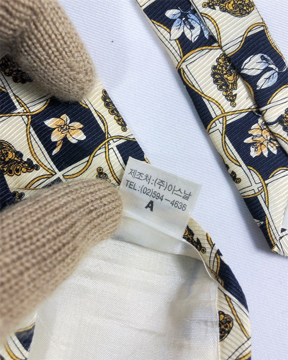 Christian Dior Monsieur × Vintage Rare Vintage Christian Dior Monsieur Silk Tie Size ONE SIZE - 7 Thumbnail