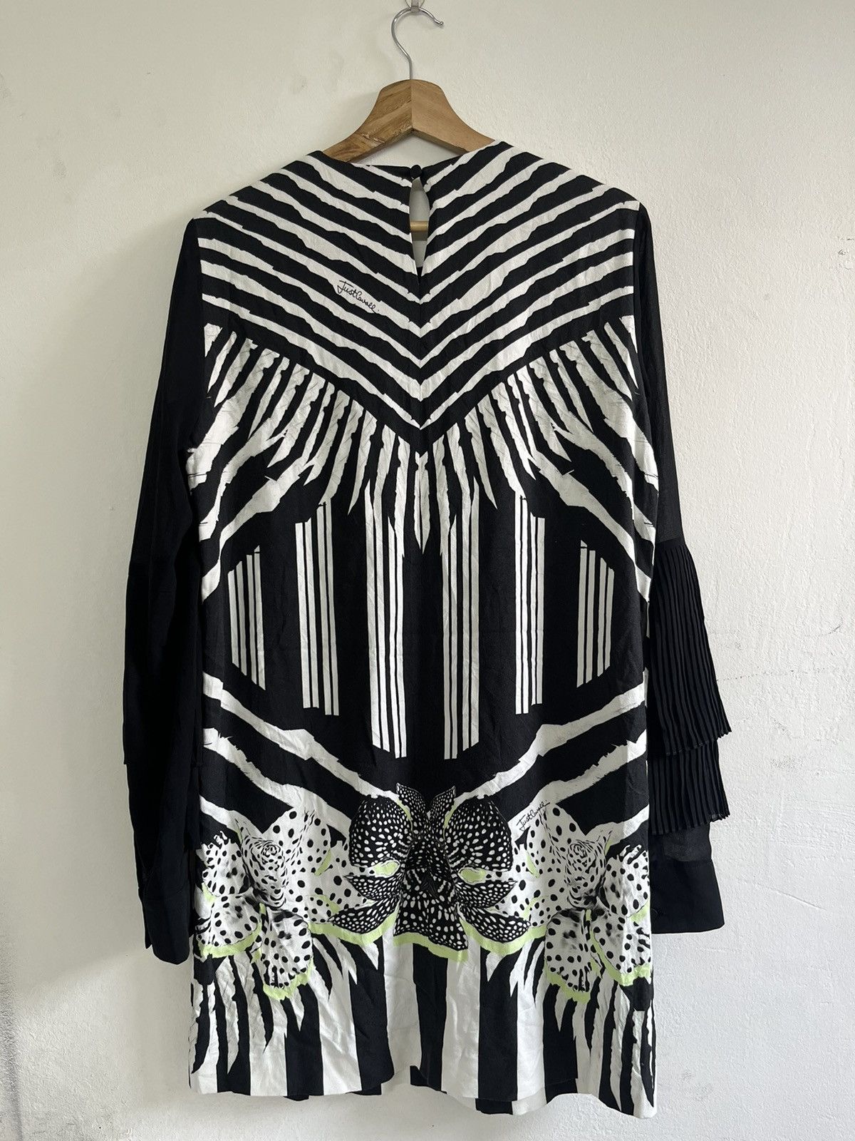 Just Cavalli Just Cavalli Printed Blouse Size M / US 6-8 / IT 42-44 - 4 Thumbnail
