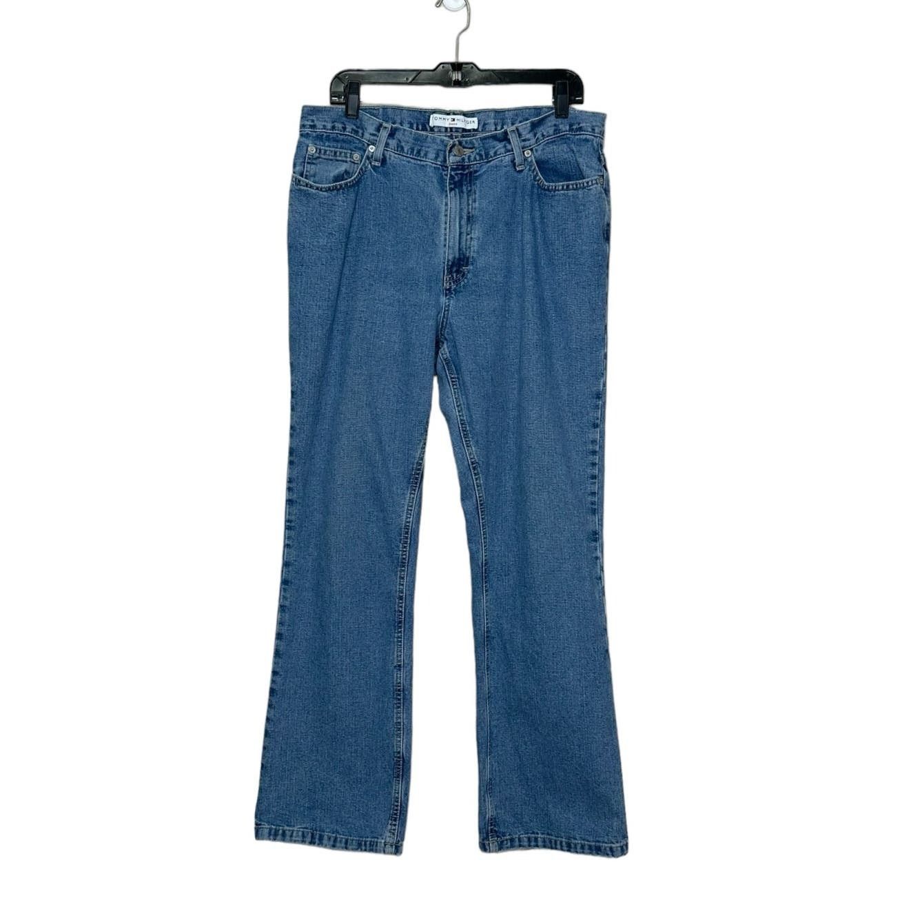 Tommy Hilfiger Tommy Hilfiger blue boot cut vintage jeans size 14 Size 36" / US 14 / IT 50 - 1 Thumbnail