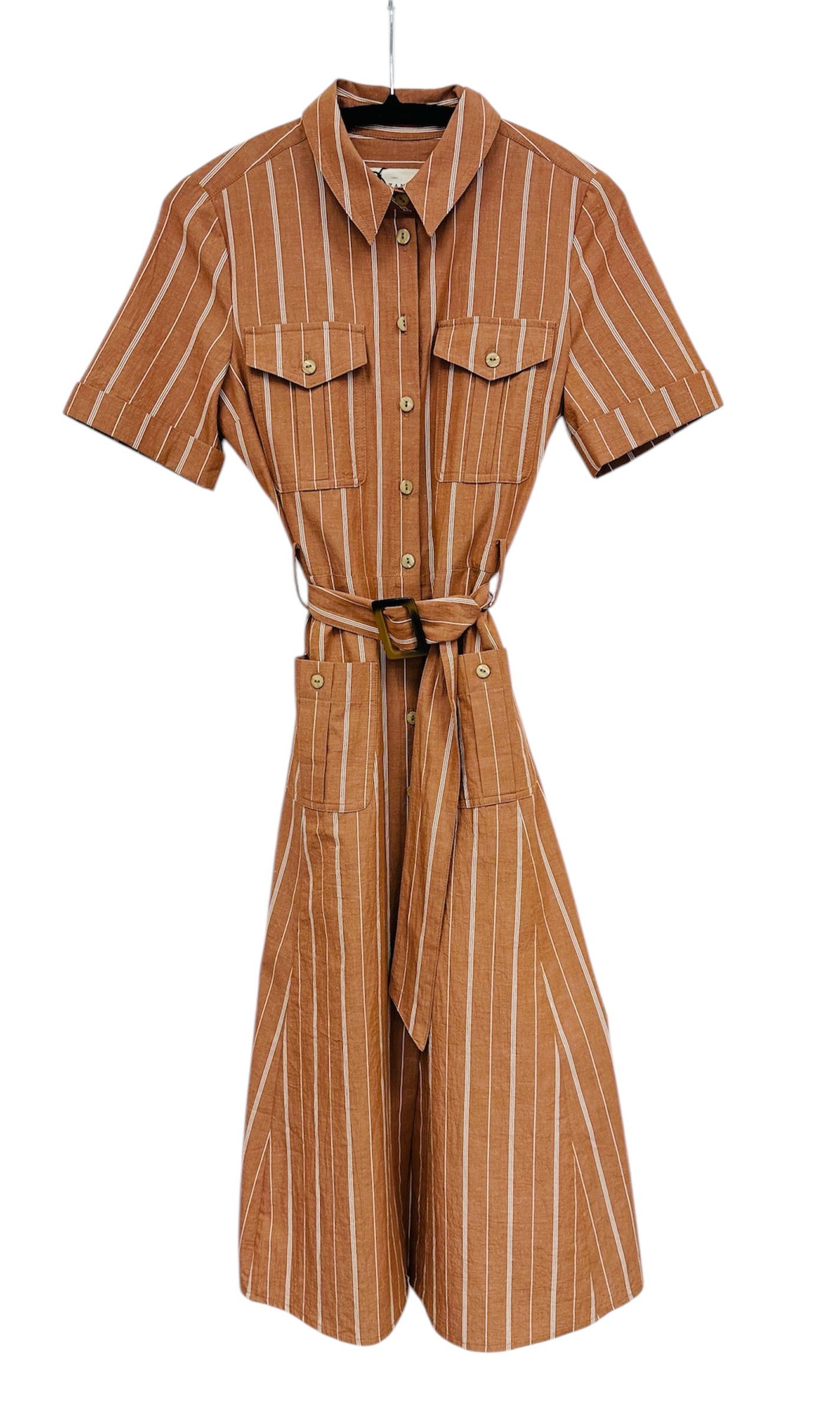 Sezane Raquel terracotta dress Size XS / US 0-2 / IT 36-38 - 1 Thumbnail