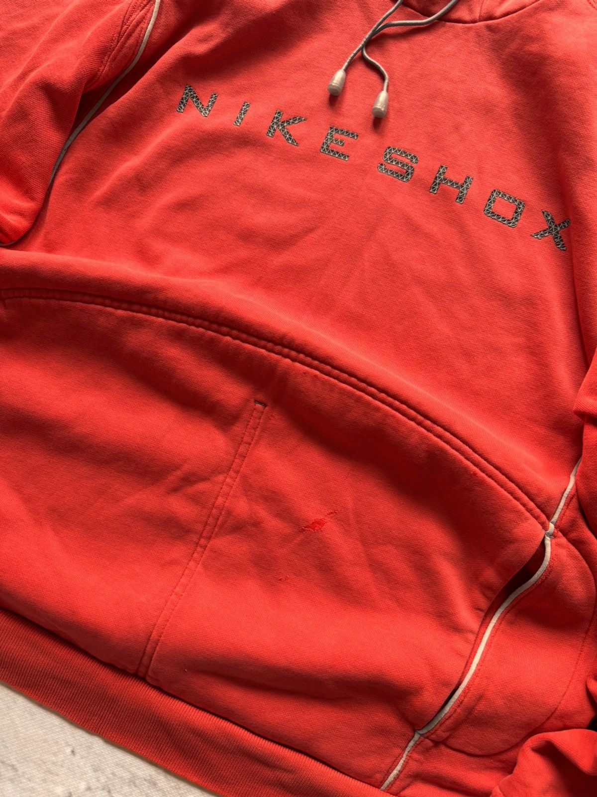 Nike × Vintage NIKE SHOX VINTAGE CENTER LOGO OVERSIZE BOXY HOODIE Size US M / EU 48-50 / 2 - 4 Thumbnail