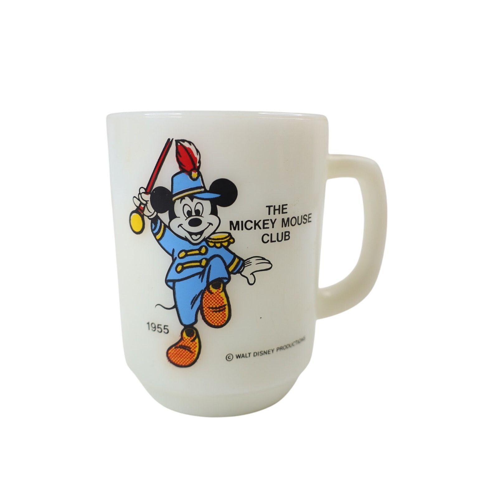 Disney × Vintage Vintage 1955 Anchor Hocking Walt Disney Mickey Mouse Mug Size ONE SIZE - 1 Thumbnail