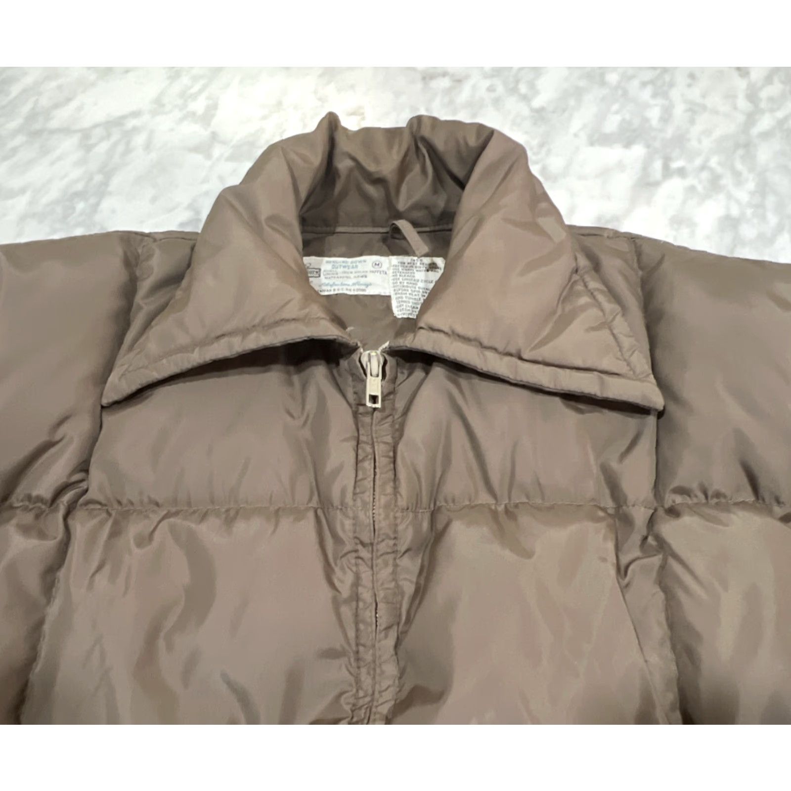 Vintage VINTAGE Kmart Waterfowl Down Puffer Jacket Men’s M Brown Made USA Rancher Jacket Size US M / EU 48-50 / 2 - 3 Thumbnail