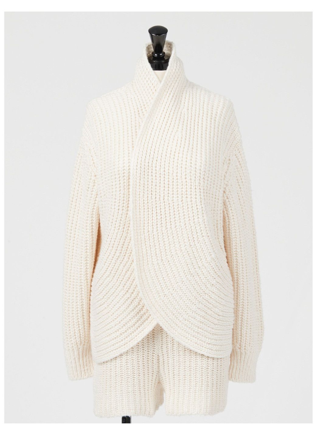 Loro Piana o1srvl11e0425 FAN6403 Cocooning Cardigan in Cream Size L / US 10 / IT 46 - 8 Thumbnail