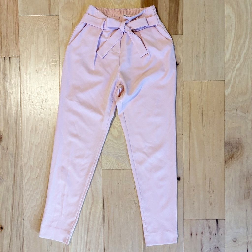 Urban Heritage Urban Heritage Pastel Pink Relaxed Fit Dress Pants; Small Size 27" / US 4 / IT 40 - 1 Thumbnail